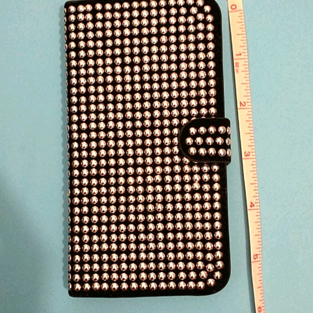 Samsung Galaxy S5 Studded Wallet Case - Picture 2 of 7